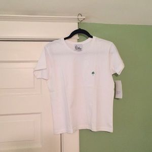 NWT {Lilly Pulitzer} Classic White Cotton T-Shirt